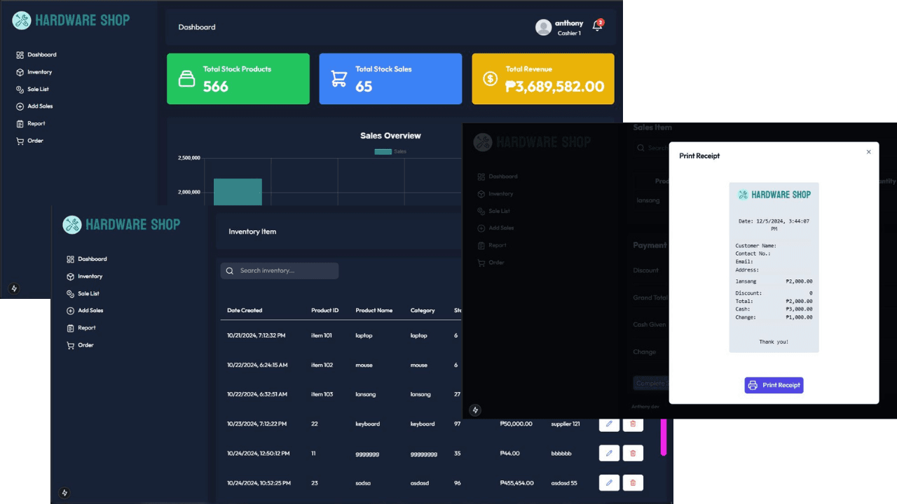 Inventory & Sales System