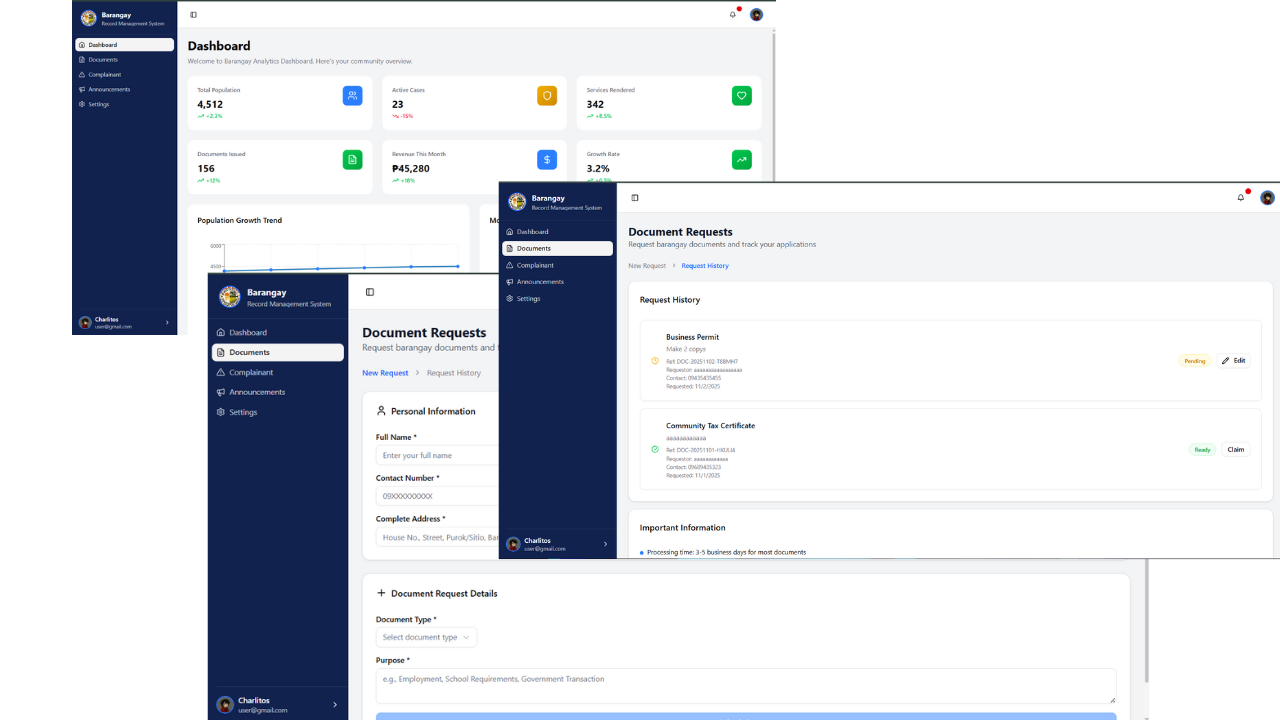 Barangay Record Management System
